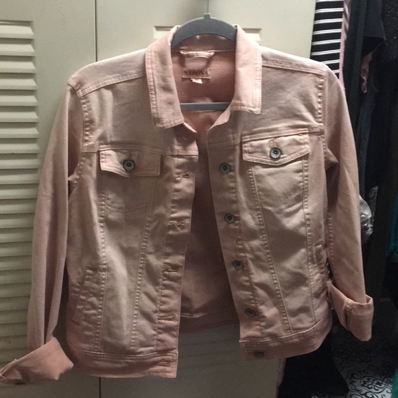 target pink denim jacket